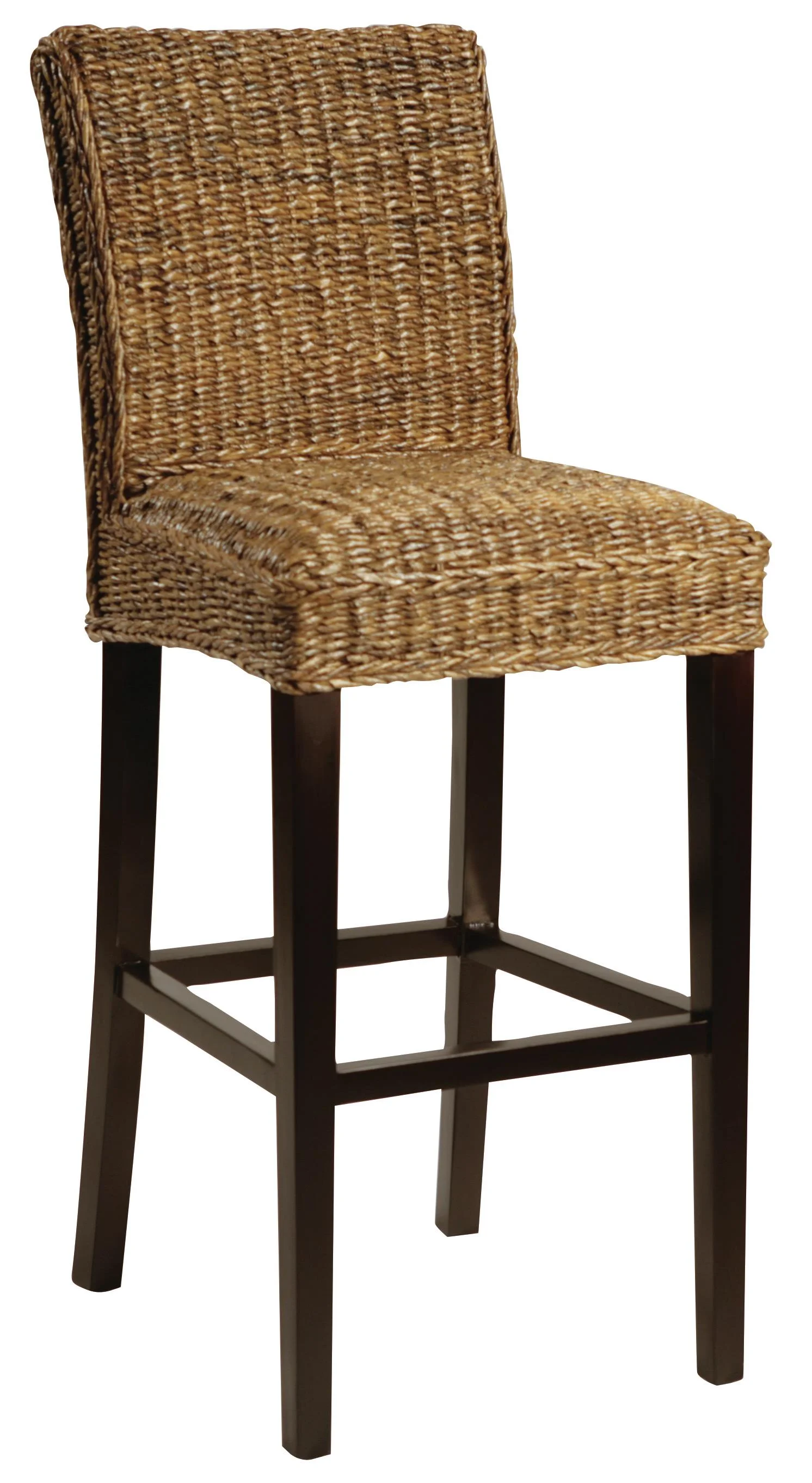 Dovetail Furniture Dovetail PLA2031B Woven Bar Stool Esprit Decor
